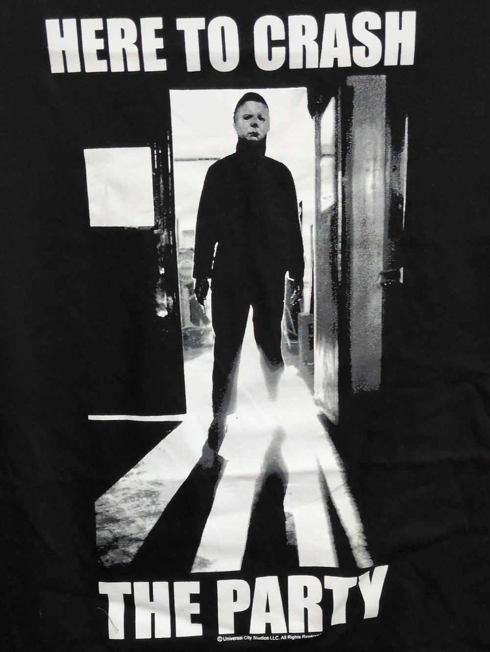Halloween II Here To Crash The Party T-shirt - Picture 2 of 4